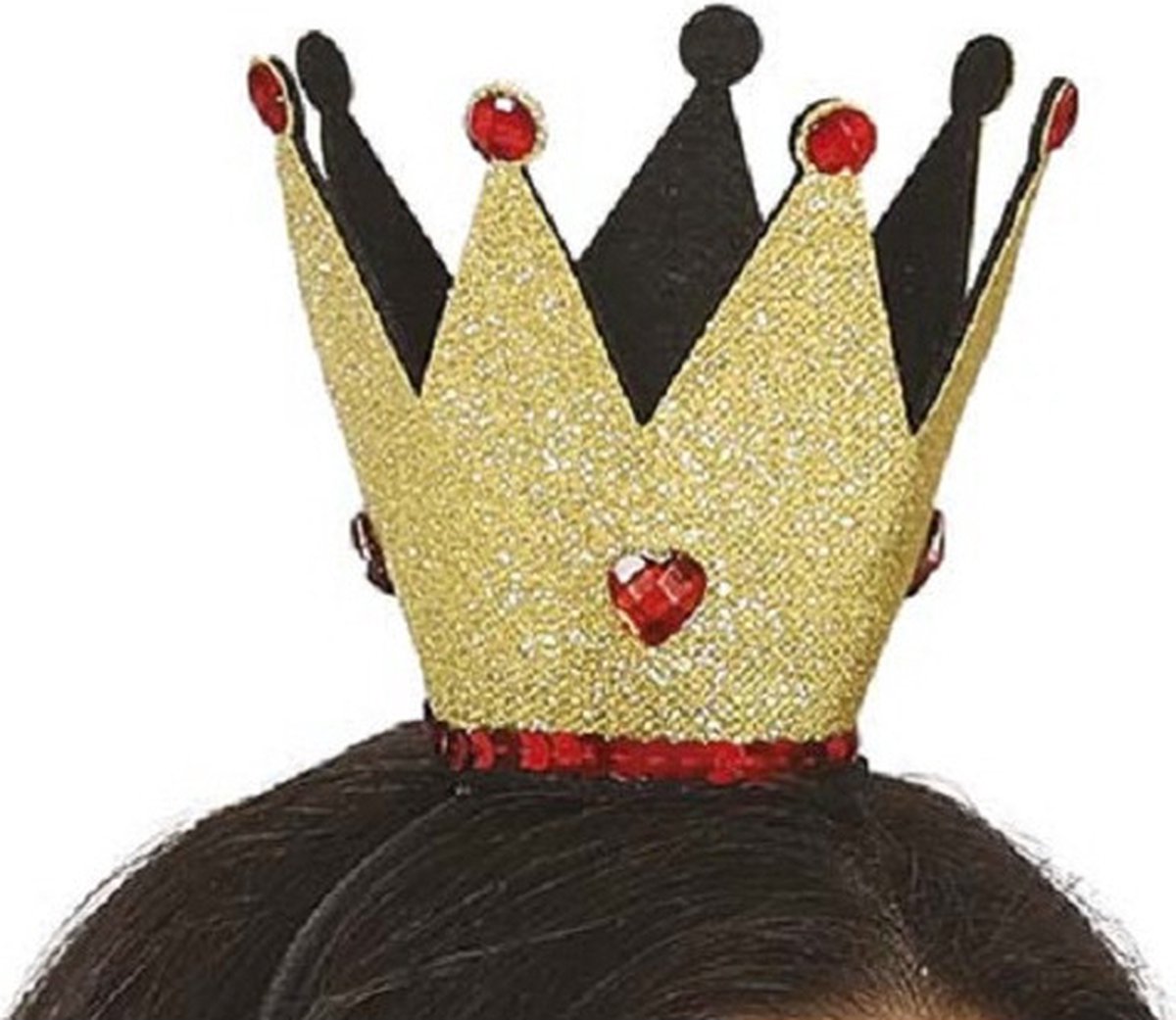 Fiestas Habillez la couronne de diadème - or - mini chapeau