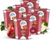 Glade Vegan Geurkaars - Cosy Apple & Cinnamon - 6 x 129G