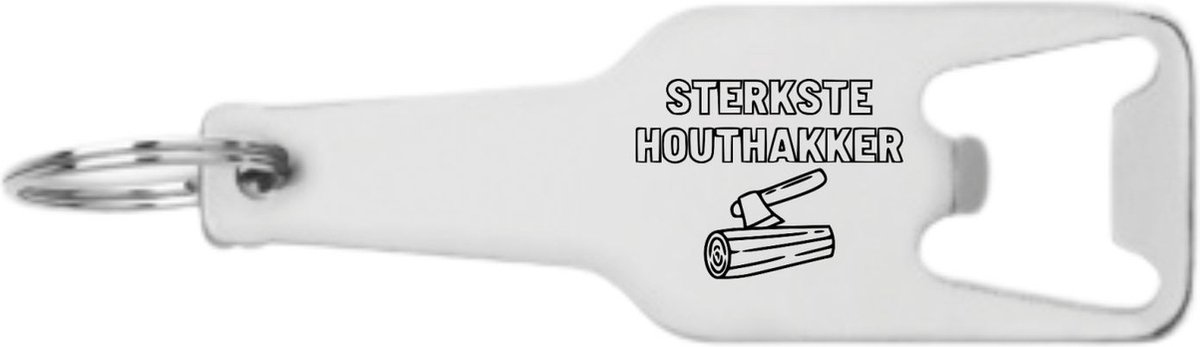 Akyol - sterkste houthakker flesopener - Houthakker - familie vrienden - cadeau - 105 x 25mm