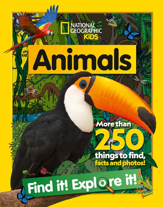 National Geographic Kids- Animals Find it! Explore it! - cover