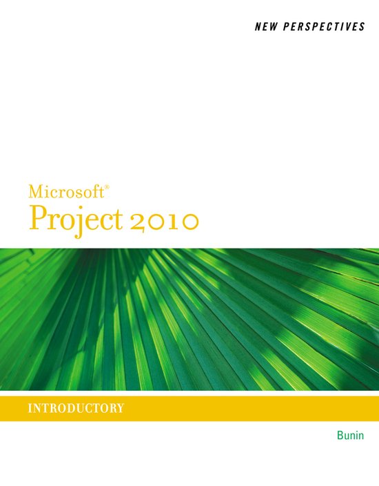 New Perspectives on Microsoft Project 2009 - cover
