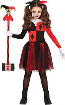 Fiestas Guirca - Filles Harlequin (3-4 ans) - Costume d'Halloween pour enfants - Halloween - Costume d'Halloween pour filles