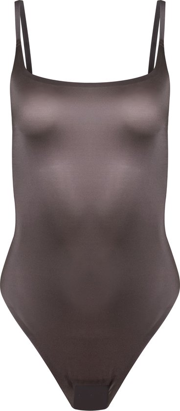 MAGIC Bodyfashion - Body pour femme Gloss Scoop Body - Expresso - Taille L