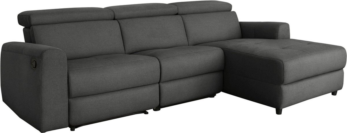 Capena-Sofa 3-zits - Chaise Longue Rechts