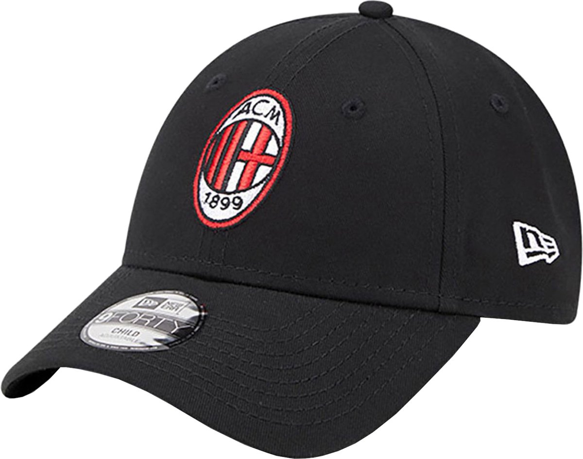 9FORTY Regolabile AC Milan Kid Nero Zwart