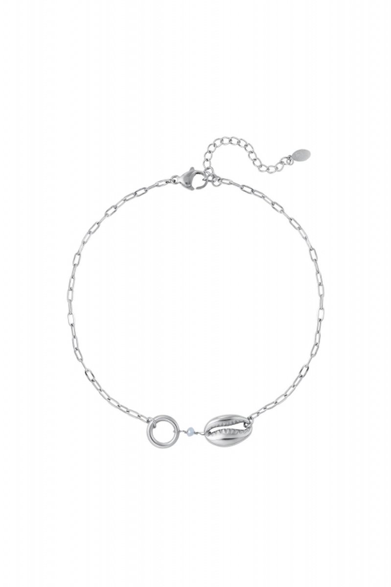 Enkelbandje schelpjes groter - LMPiercings