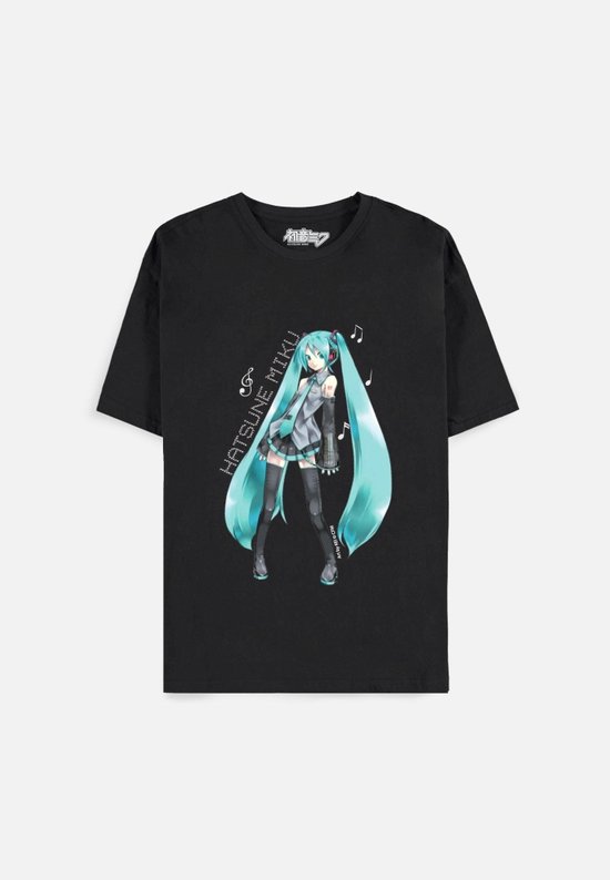 Hatsune Miku - Musical Icon Dames T-shirt - 2XL - Zwart