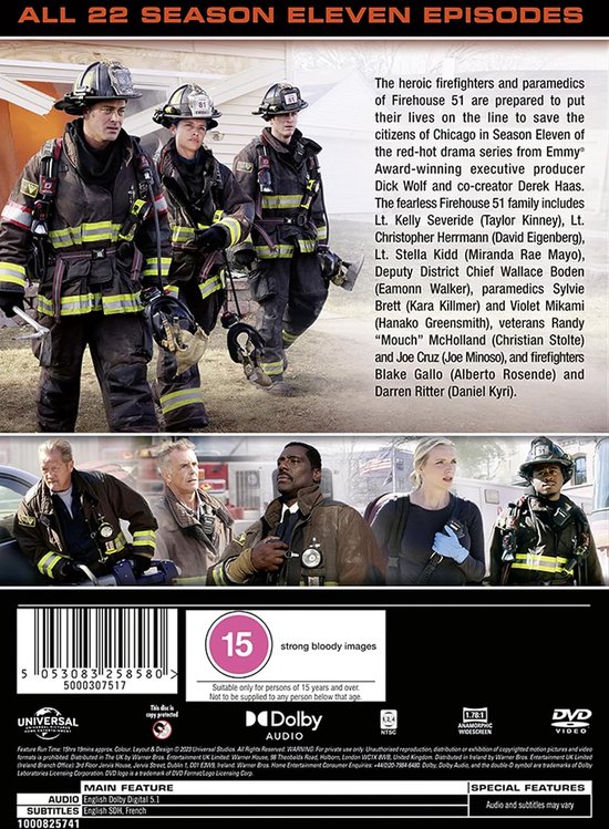 Chicago Med Saison 8 & Chicago Fire Saison 11 (DVD) - Anglais