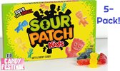 Sour Patch kids 5-pack - International candy - Amerikaans snoep - Zuur snoep