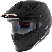 MT HELMETS Streetfighter SV Jet Helmet - Casque de moto - Noir mat - Taille M