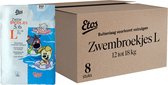 Bol.com Etos Zwemluiers Voordeelverpakking - Woezel & Pip - L - 12 tot 18 kg - 10 x 8 stuks aanbieding