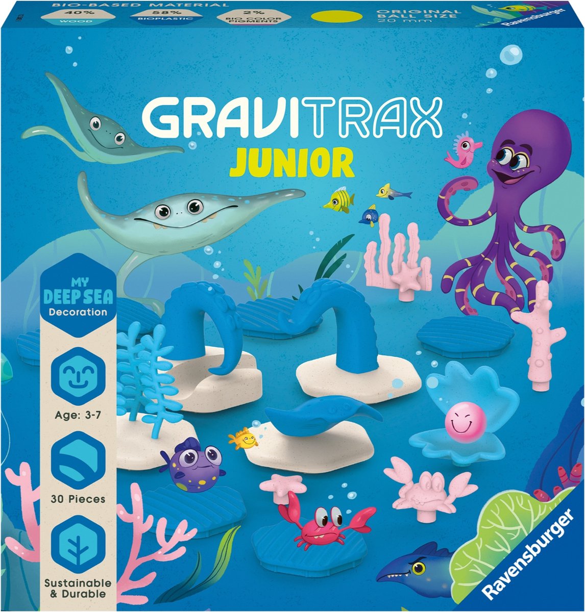Gravitrax Junior - Ocean - Knikkerbaan - Uitbreiding