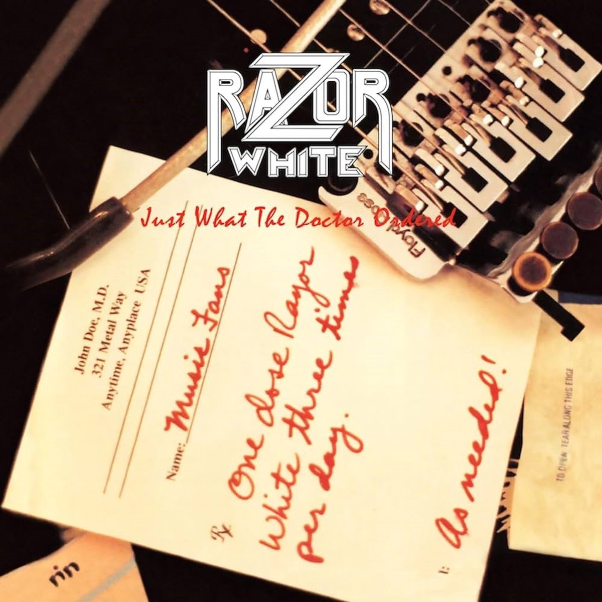 Razor White - Just What The Doctor Ordered (CD) (Remastered)