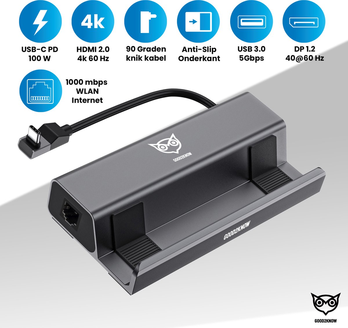 Dockingstation für , 6 In 1 Steam Deck Multifunktions Videokonver3291