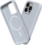 Coque Rhinoshield Solidsuit adaptée à Apple iPhone 15 Pro Max | Compatible avec MagSafe | Couverture arrière antichoc | Blanc