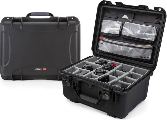 Foto: Nanuk 933 case w lid org divider black pro photo kit case