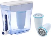 AzurAqua ZeroWater Combi-box: 4.7-liter 5-Stage Water Filter Dispenser incl. 3 filters