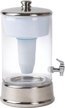 Bol.com AzurAqua ZeroWater - 9-liter 5-Stage Water Filter Glass Dispenser with TDS meter aanbieding