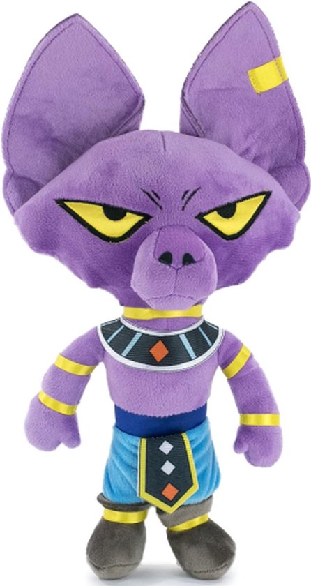 Foto: Beerus dragon ball z pluche knuffel 26 cm dragon ball anime plush toy speelgoed knuffelpop voor kinderen jongens meisjes goku vegeta beerus majin buu piccolo shenron 