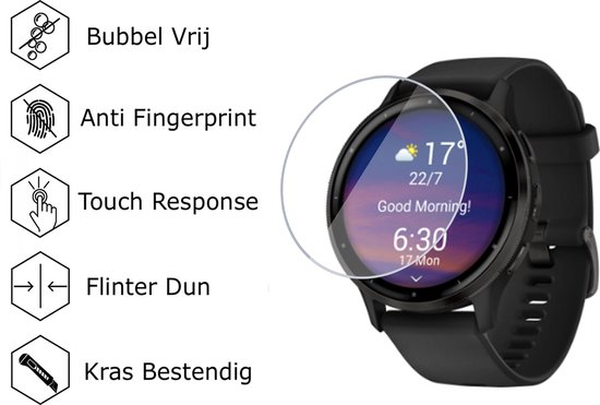 4x Displayschutzfolie Für Garmin Venu 3s - Panzerglas TPU Schutzfolie