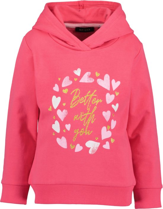 Blue Seven-Kids Meisjes sweater-Roze - Maat 122