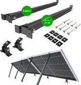 Nuasol Verhoogde ondersteuning voor zonnepanelen balkon PV-gevel plat dak