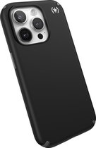 Speck hoesje geschikt voor Apple iPhone 15 Pro - Slank - Ultieme Bescherming - Luxe Soft-touch Afwerking - Valbescherming gecertificeerd tot 4 meter - Microban Antibacterieel - Presidio2 Pro lijn - Zwart