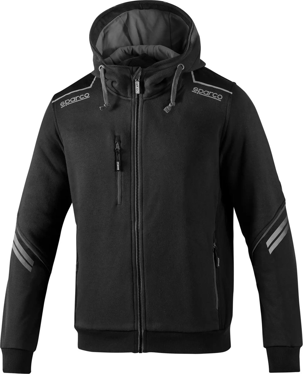 Sparco Full Zip Colorado Hoodie Grijs