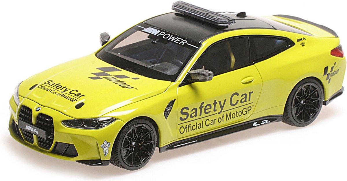 BMW M4 Safety Car 2020 - 1:18 - Minichamps