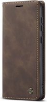 Caseme - Bookcase - Samsung Galaxy S23 Plus - Bruin
