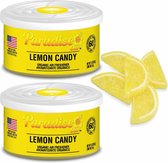 Paradise Air - Car Airfreshner Lemon Candy - Duo Pack