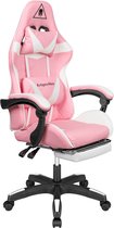 Krüger&Matz KM0790PIN - Warrior GX-150 gaming stoel, roze