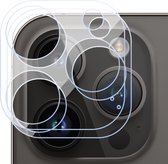 Camera Lens Screen Protector geschikt voor iPhone 15 Pro - 2x Gehard Glas Screenprotector GlassGuard