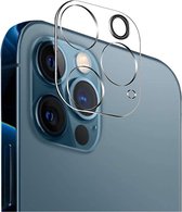 APROTECT® - Camera lens protector geschikt voor iPhone 15 Pro / 15 Pro Max - Tempered glass - Glasplaatje - bescherming
