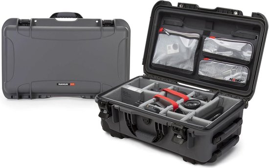 Foto: Nanuk 935 case w lid org divider graphite pro photo kit case