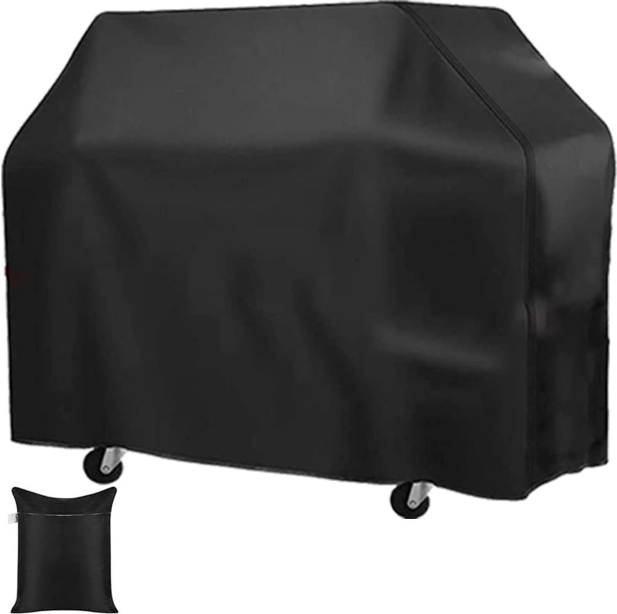 Gas Grill Barbecue Cover Skyour Waterdichte BBQ Gas Grill Roker Cover Weerbestendig UV Heavy Duty Patio Outdoor Gas Barbecue BBQ Grill Covers (L: 57x24x46