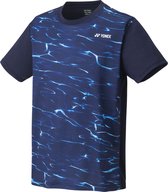Yonex 16639EX heren tennis badminton shirt - donkerblauw - maat L