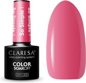 Claresa UV/LED Gelllak So Simple #1 – 5ml. - Roze - Glanzend - Gel nagellak