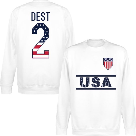 Verenigde Staten Team Dest 2 (Independence Day) Sweater - Wit - L