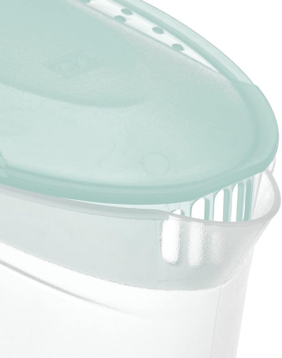 Pichet à Jux KiNDERWELT 2L - Avec Filtre Intégré, Graduation Et Couvercle Verrouillable - Sans BPA, Lave-Vaisselle