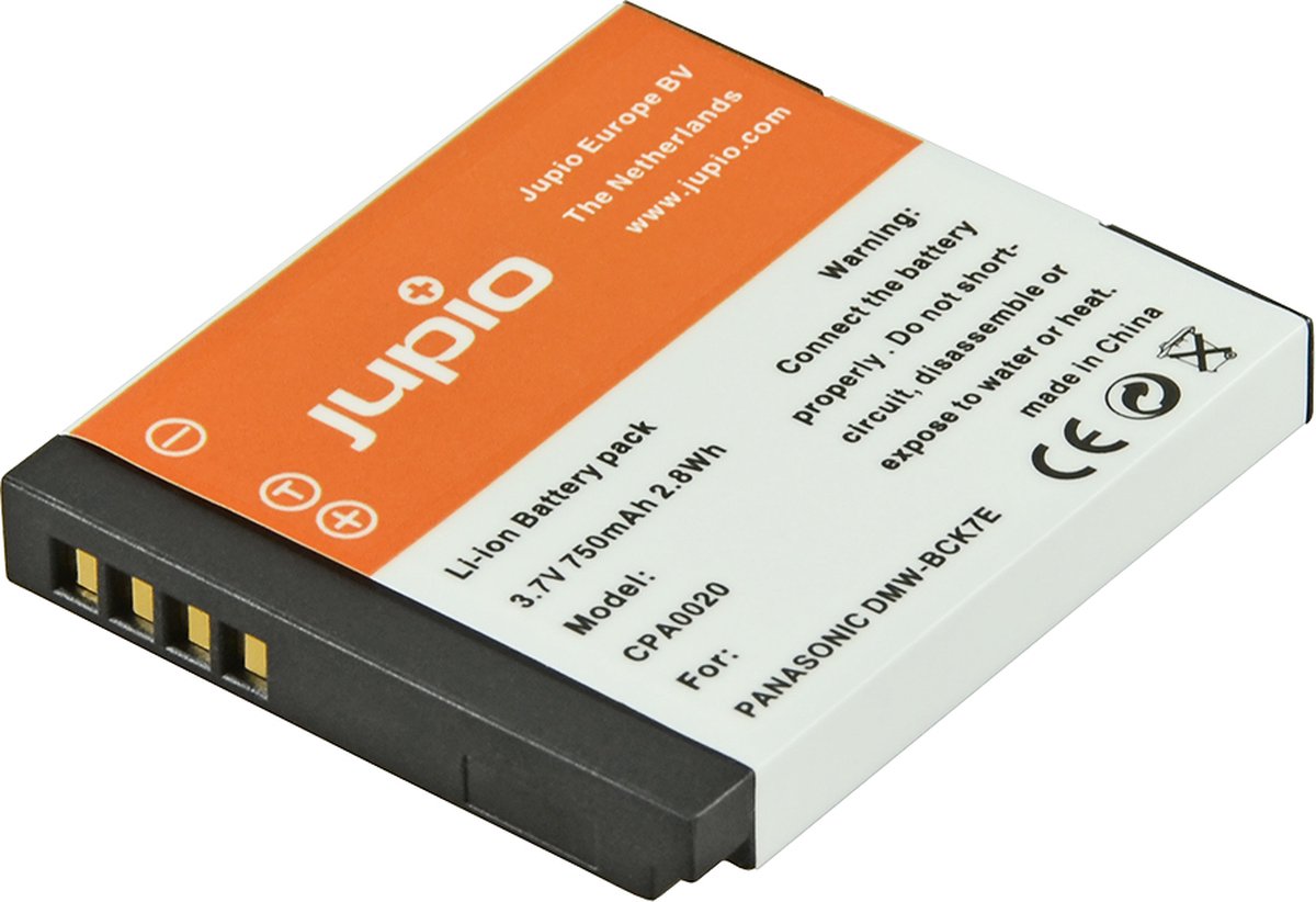 Jupio DMW-BCK7E/ NCA-YN101H 680 mAh - Accu Camera