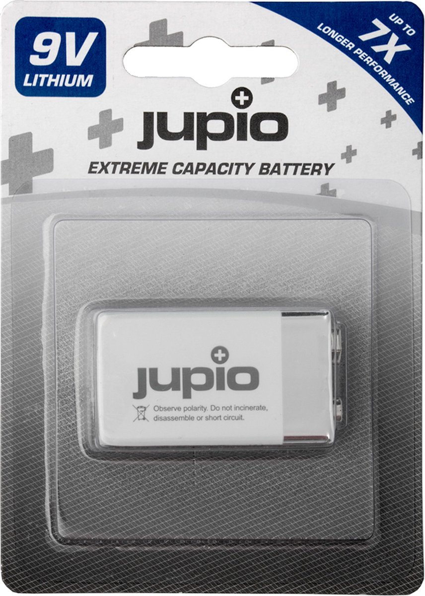 Jupio Lithium Battery 9V 1 pc VPE-10