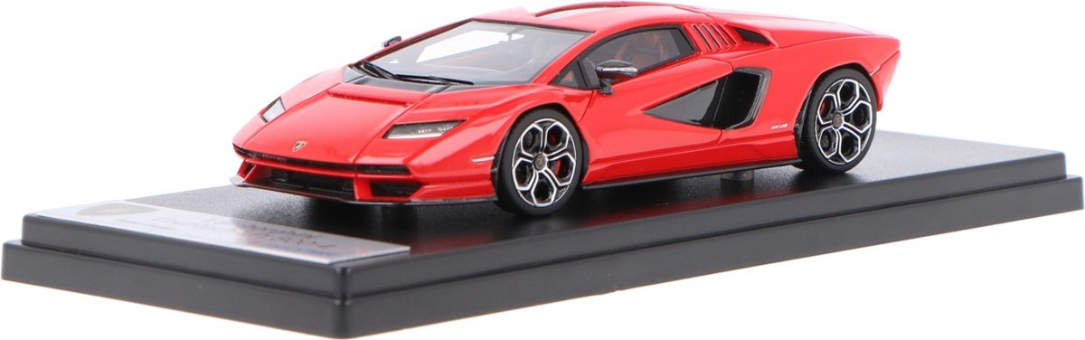 LOOKSMART LOOLS529B – Lamborghini Countach LPI 800-4 Rouge 1/43 – Prév. Neuve