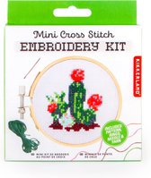 Kikkerland - Borduurring - DIY Borduurset - Leer borduren - Cactus