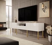 Tiroir meuble - Meuble TV Leon - Wit - 180 cm