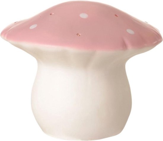 Heico - lamp - paddenstoel groot - roze