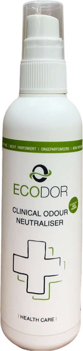 Ecodor EcoClinic - 100ml spray - Reisformaat - de milieuvriendelijke oplossing voor nare geurtjes in de zorg