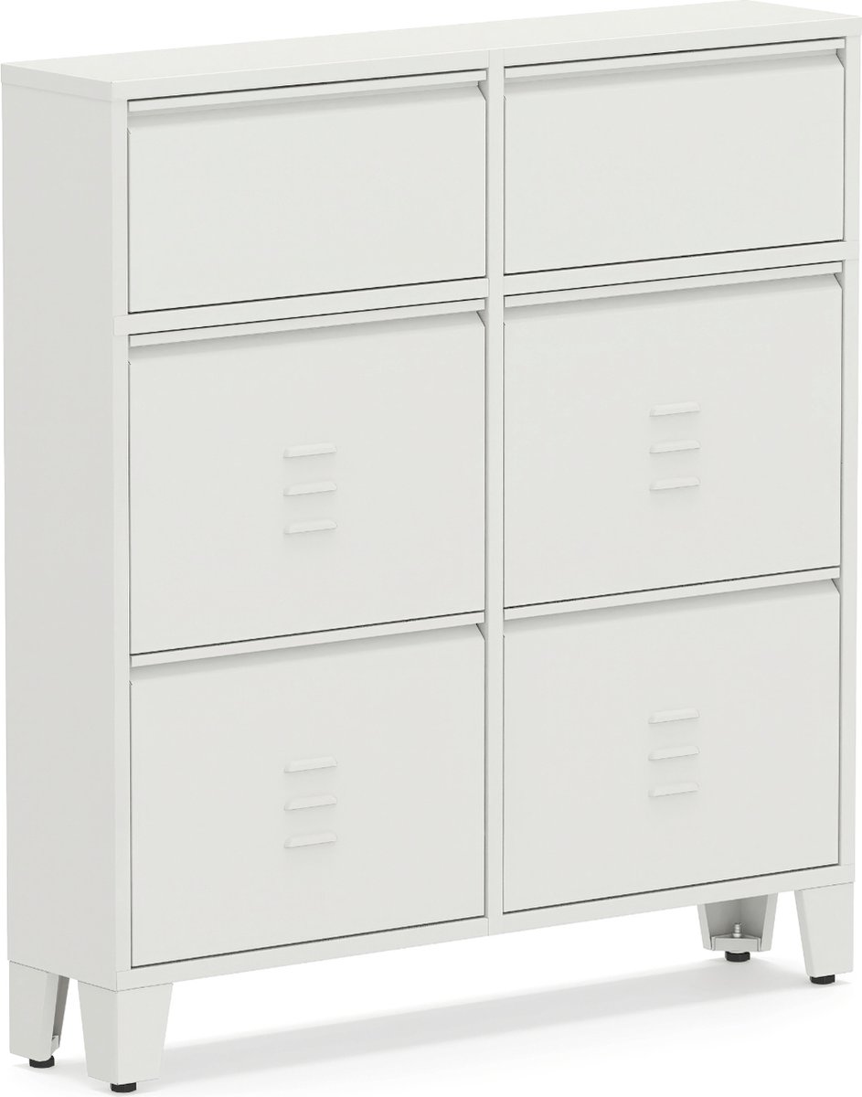 Schoenenkast Boaz Wit