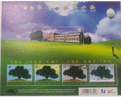 Bpost - 5 zegels voor verzending binnen Europa - 100 jaar KMI