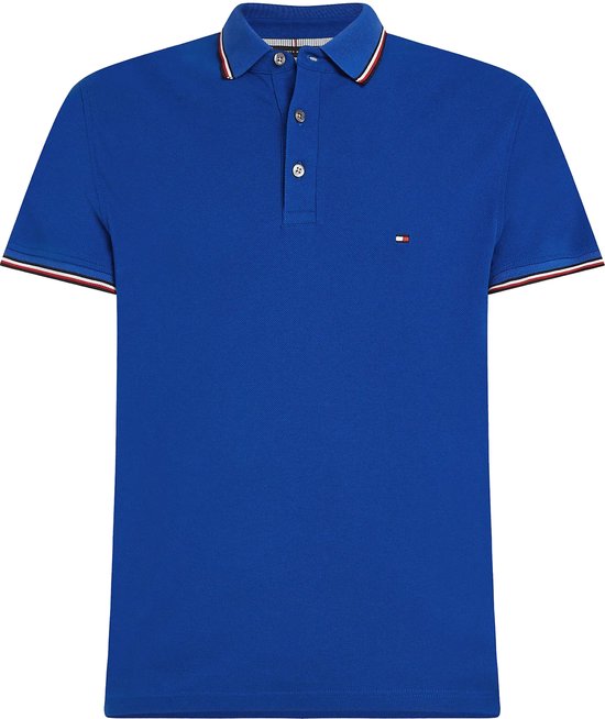 Tommy Hilfiger - Heren Polo SS Rwb Tipped Slim Polo